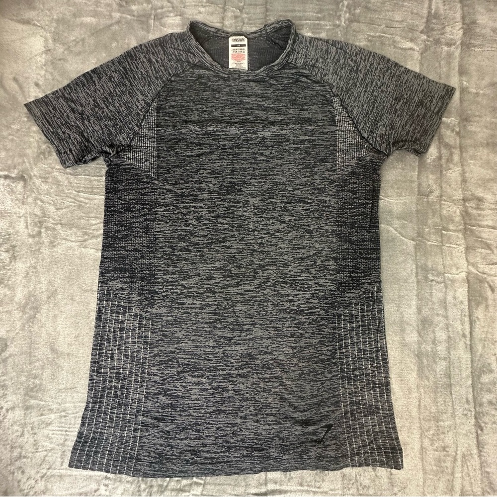 Gymshark Men's Short Sleeve Tee - Charcoal Gray Heather